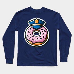 Police Donut Long Sleeve T-Shirt